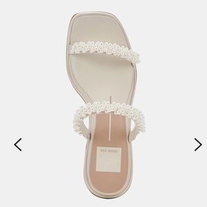 USED Dolce Vita River Pearl Heels Bridal - very discounted